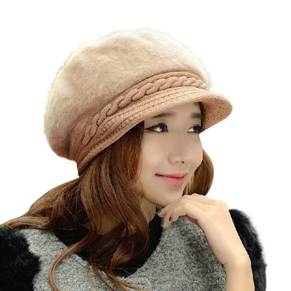 Accessories - Women Wool Slouchy Beret Hat